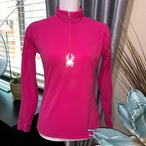 Spyder pink activewear top